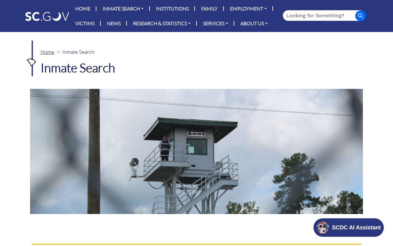 SCDC search scope for Abbeville County release records